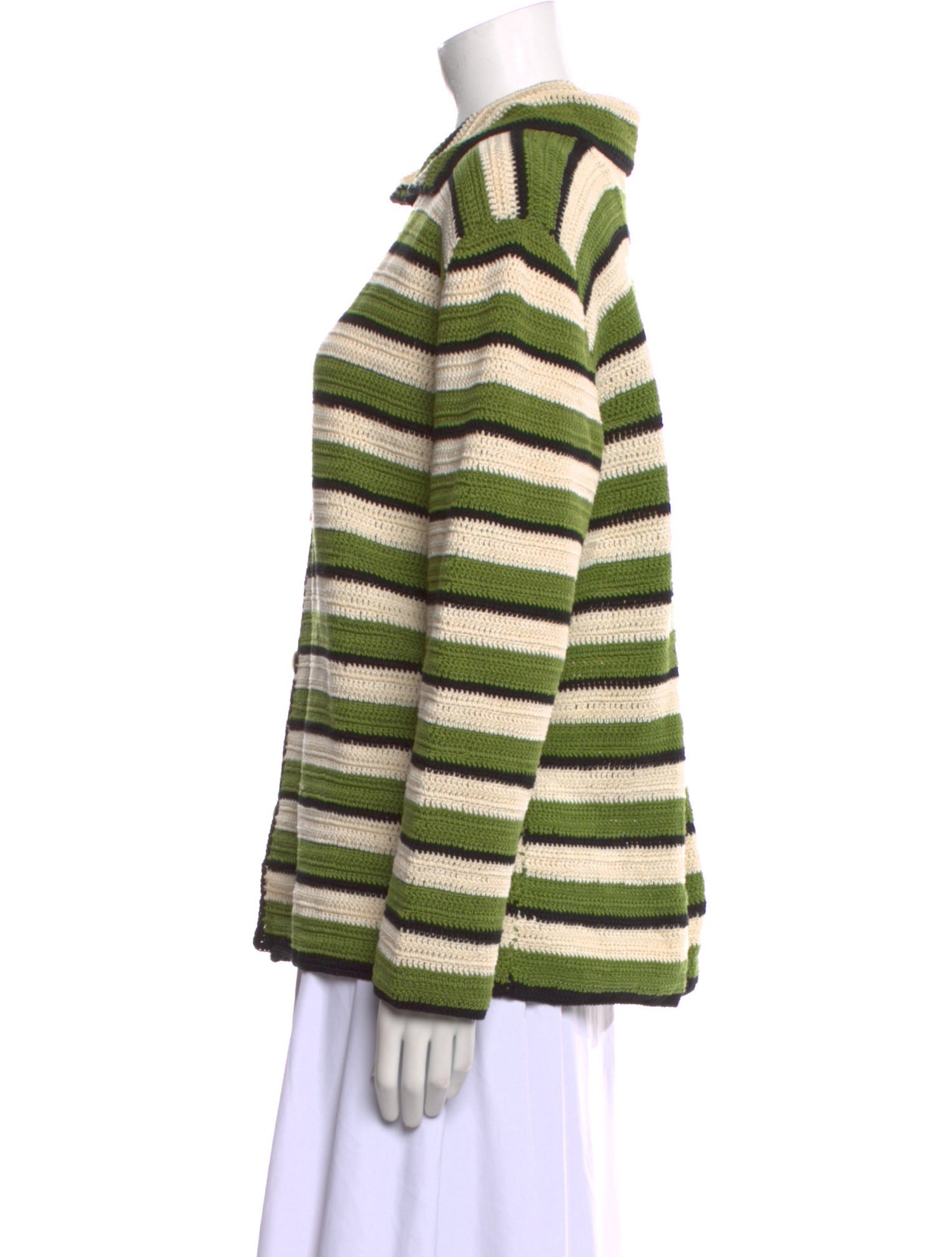 BODE Striped Crew Neck Sweater w/ Tags