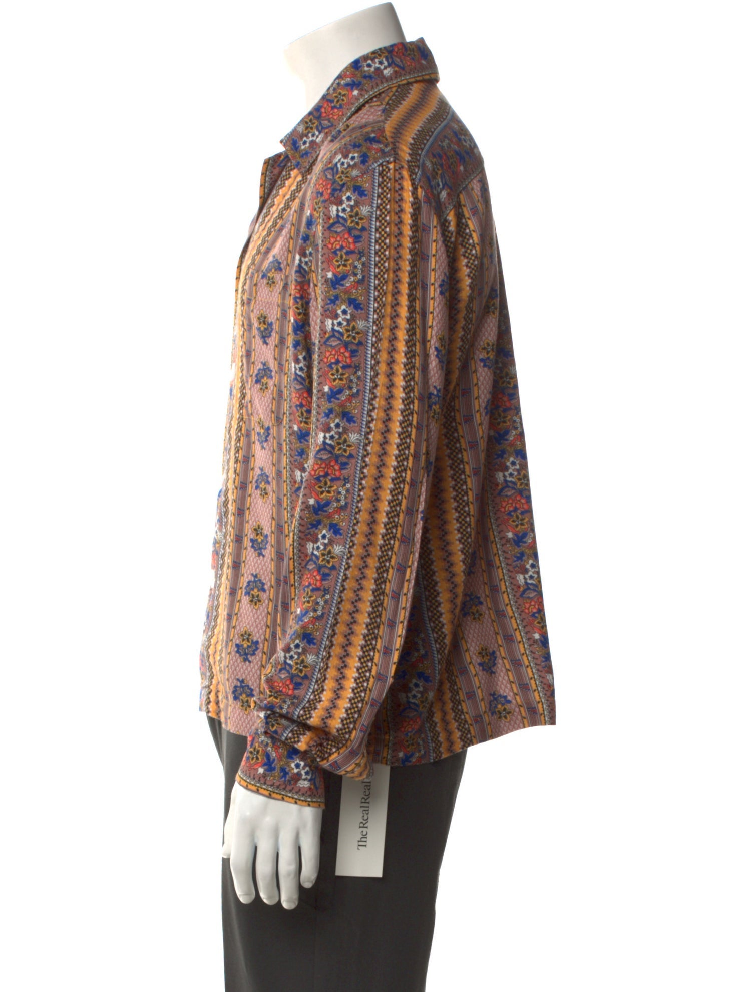 BODE Floral Print Long Sleeve Shirt