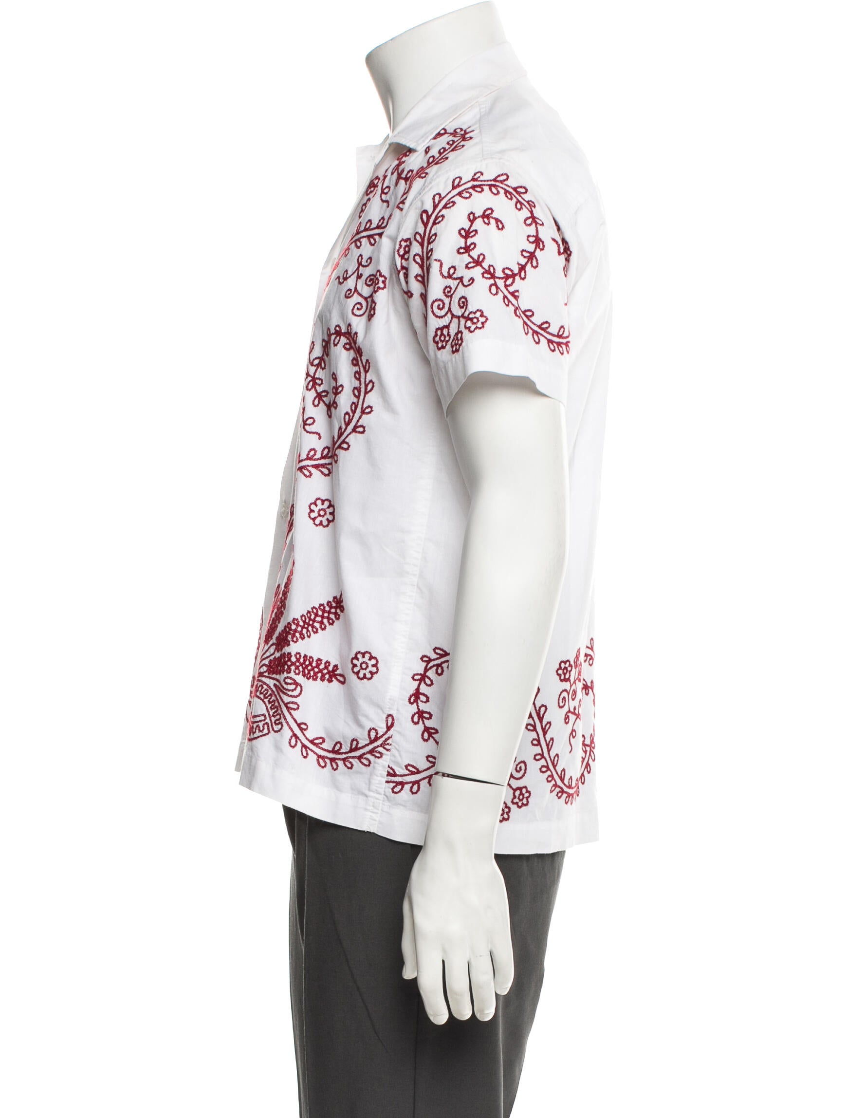 BODE Printed Short Sleeve Shirt