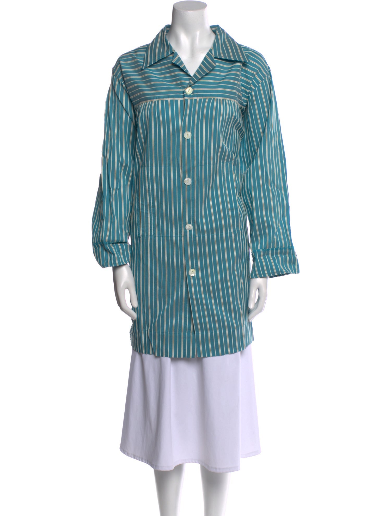 BODE Striped Long Sleeve Tunic