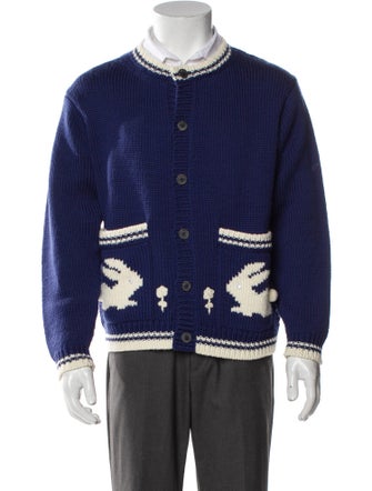 BODE Wool Striped Jacket