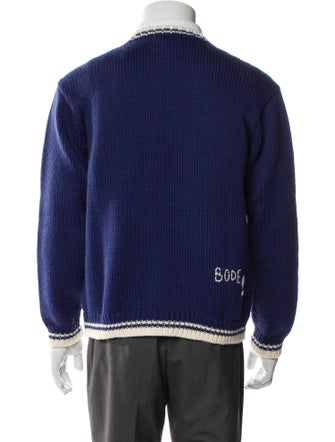 BODE Wool Striped Jacket