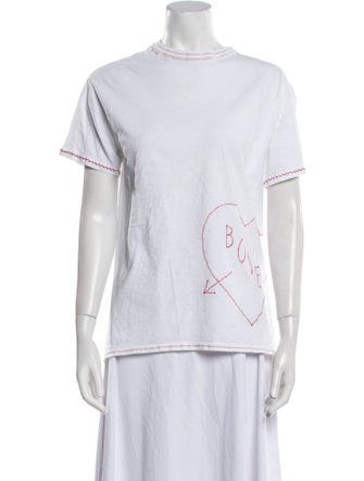 BODE Graphic Print Crew Neck T-Shirt