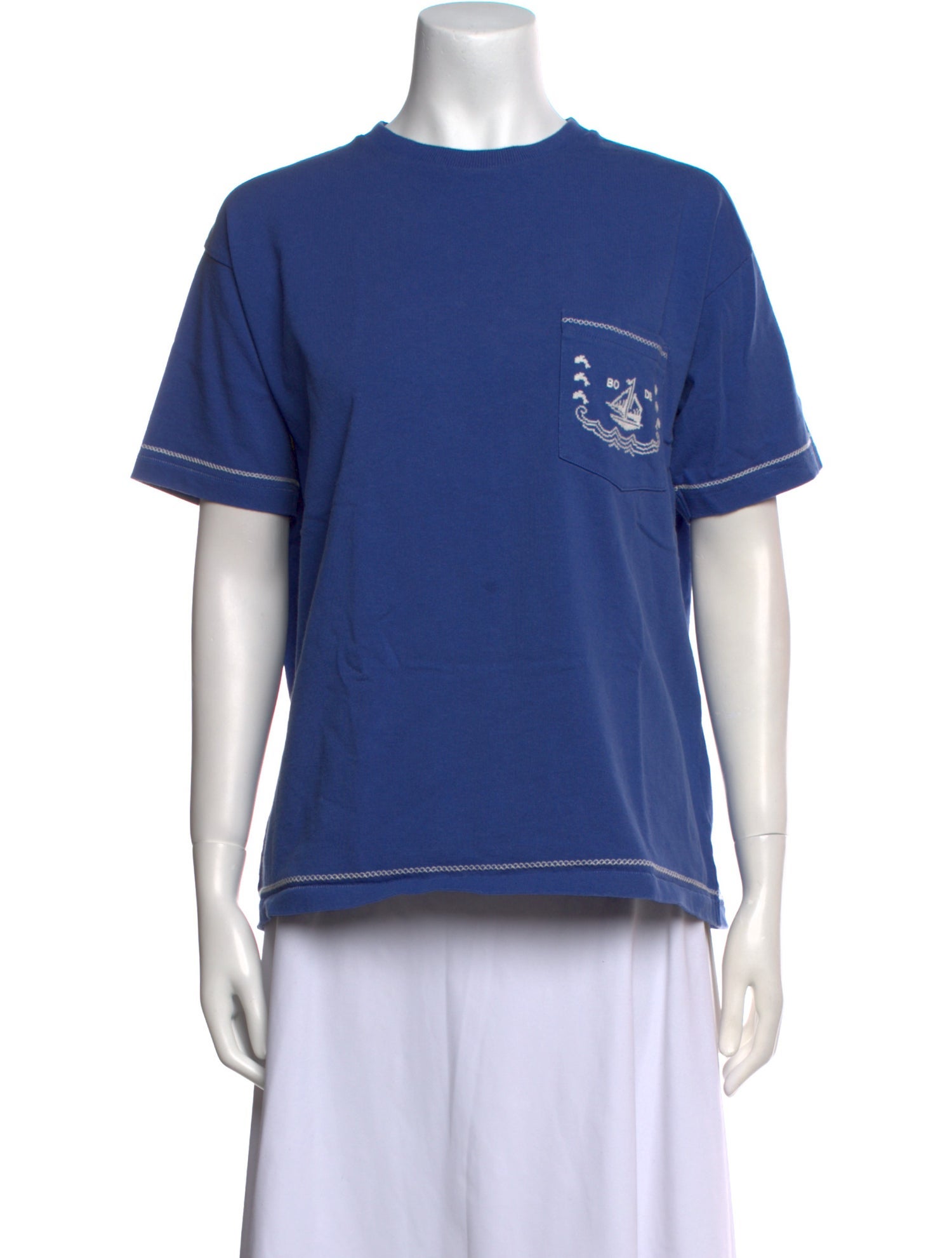 BODE Graphic Print Crew Neck T-Shirt