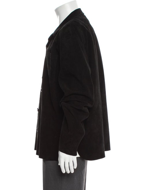 BODE Suede Bomber Jacket