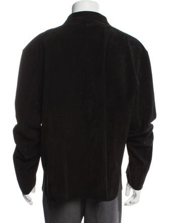 BODE Suede Bomber Jacket