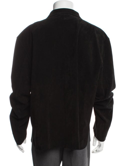 BODE Suede Bomber Jacket