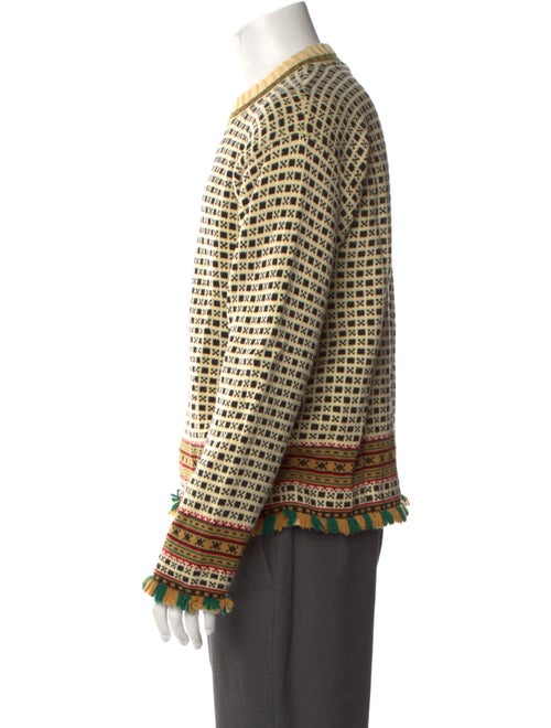 BODE Merino Wool Printed Pullover