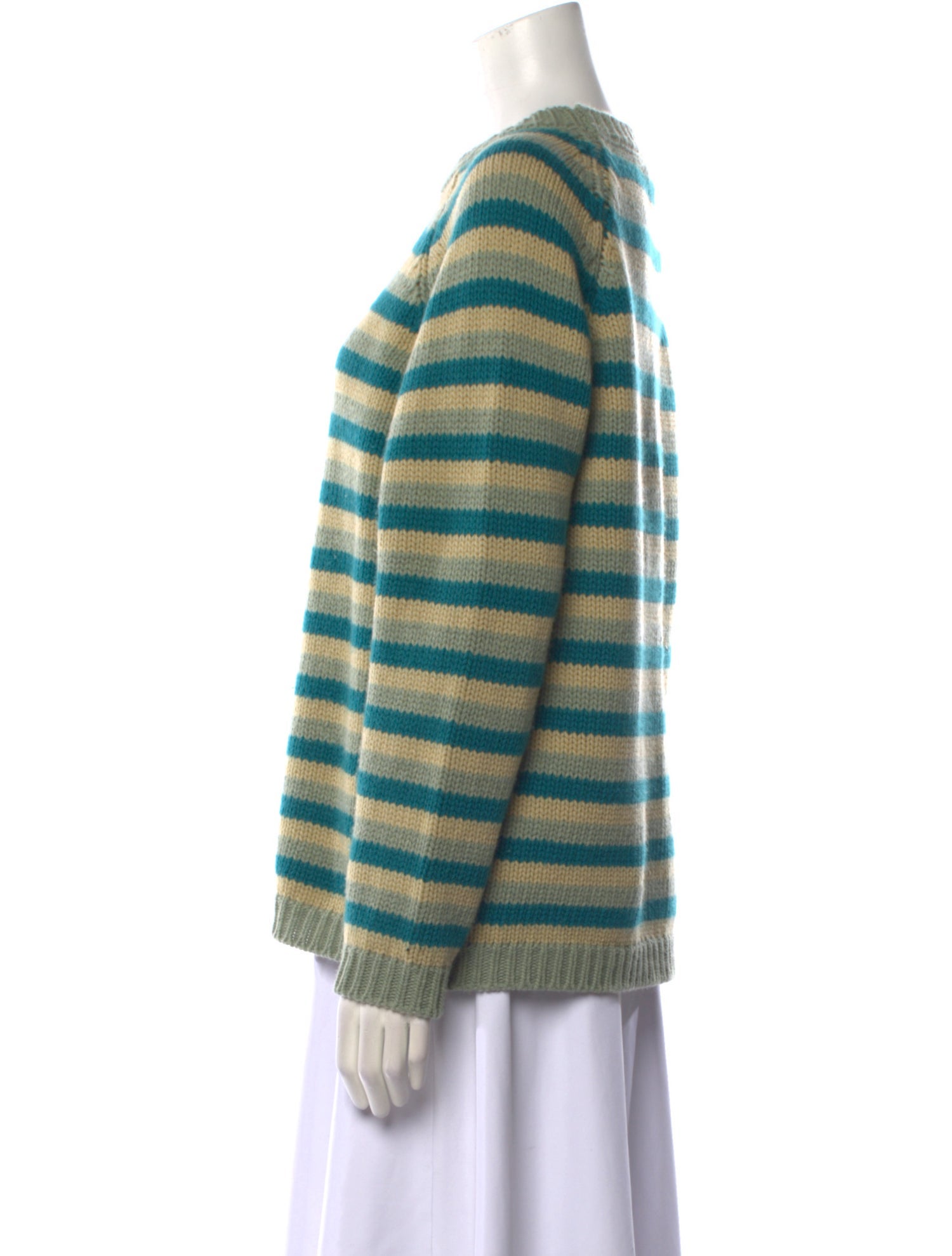 BODE Wool Striped Sweater