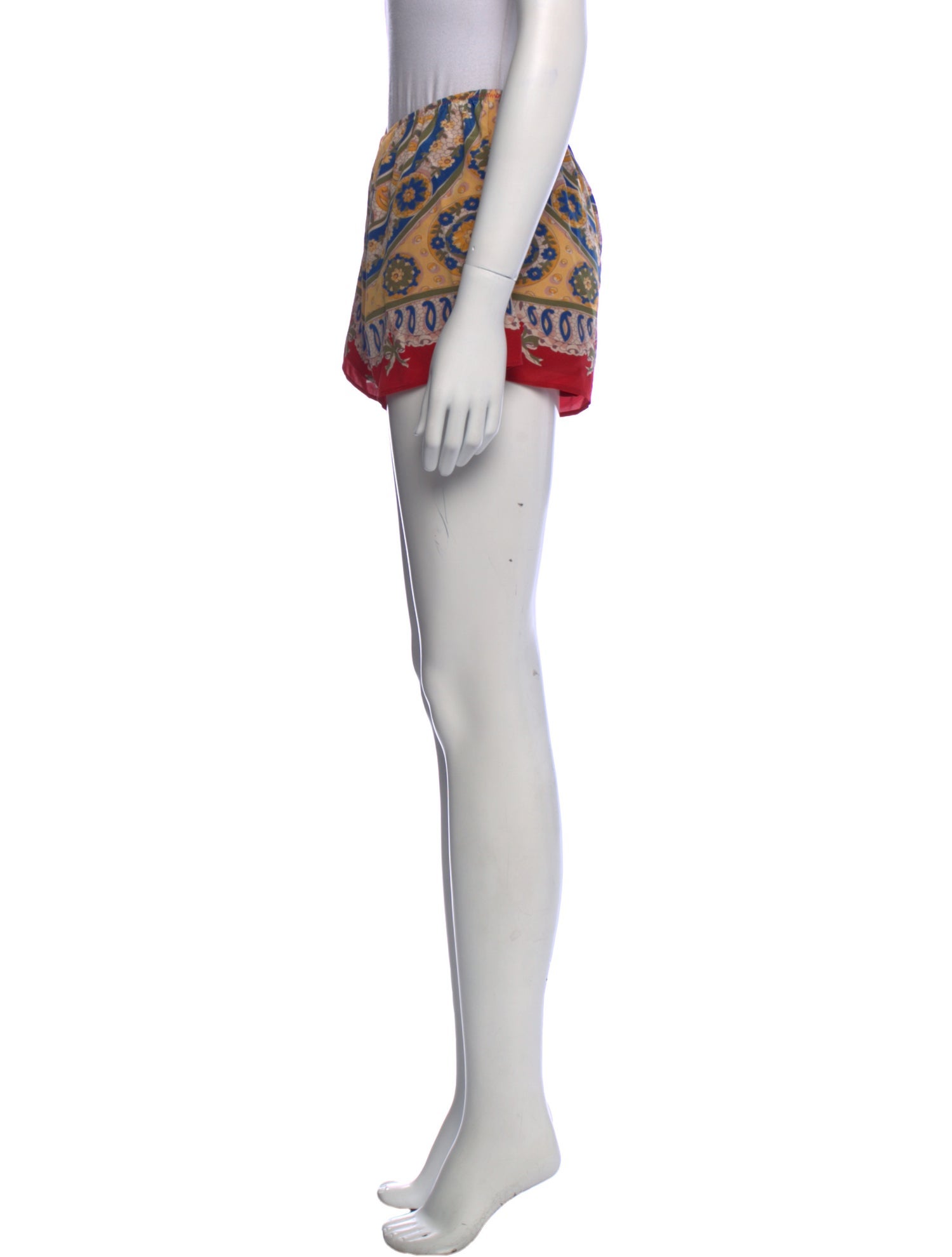 BODE Silk Mini Shorts