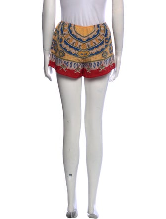 BODE Silk Mini Shorts