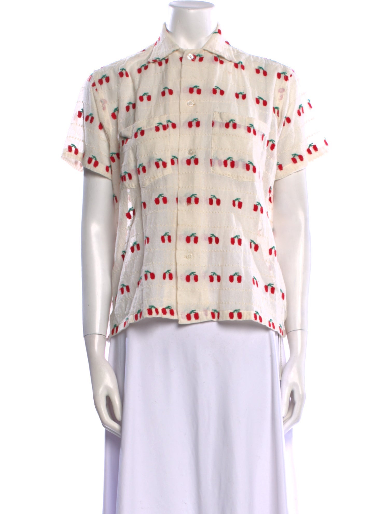 BODE Striped Short Sleeve Polo