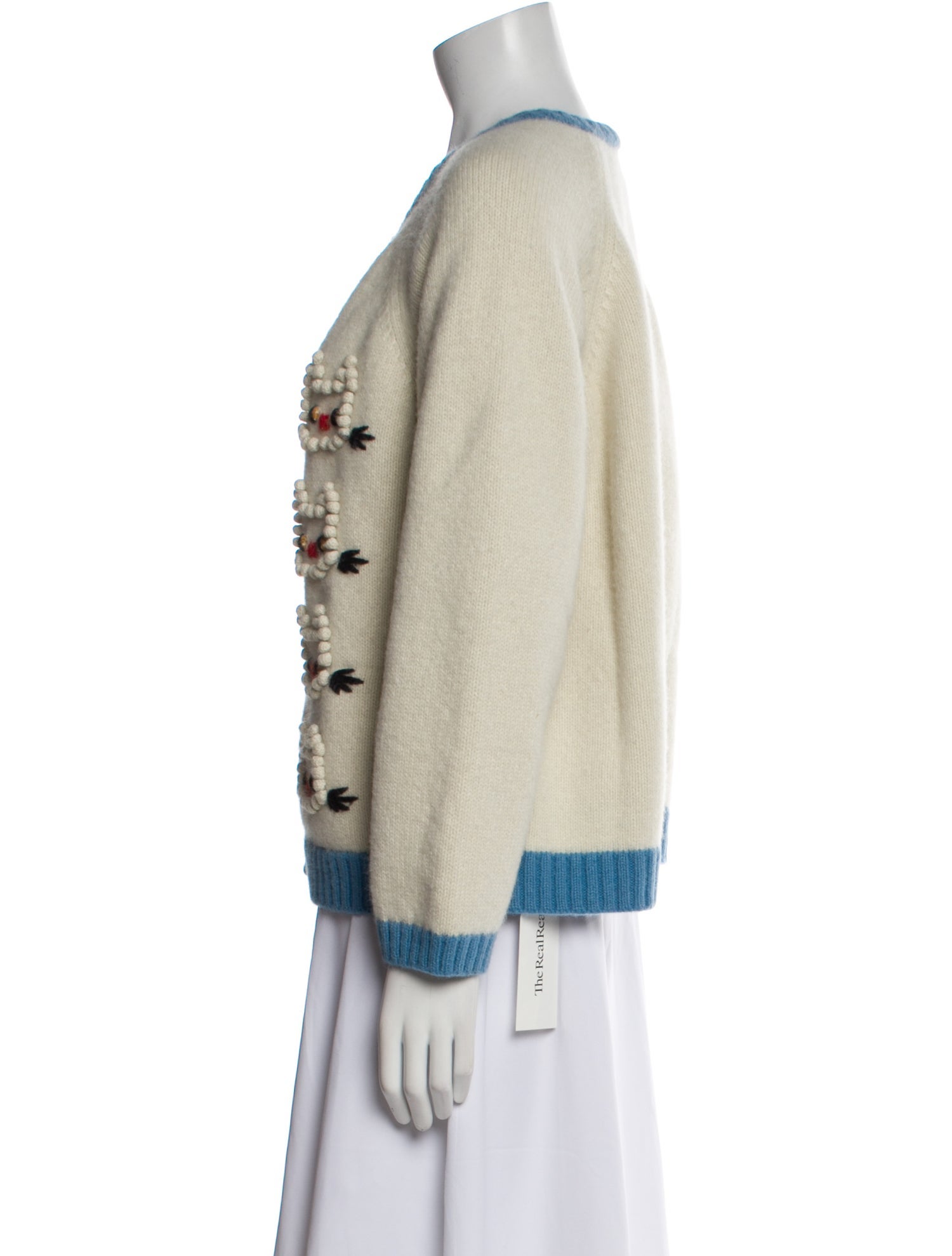 BODE Baby Alpaca Printed Sweater