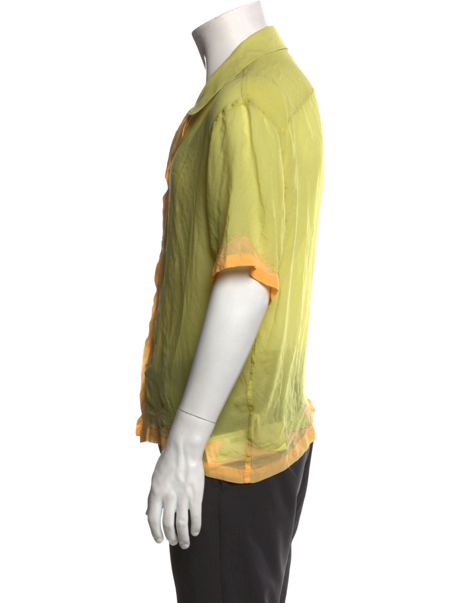 BODE Silk Short Sleeve Shirt