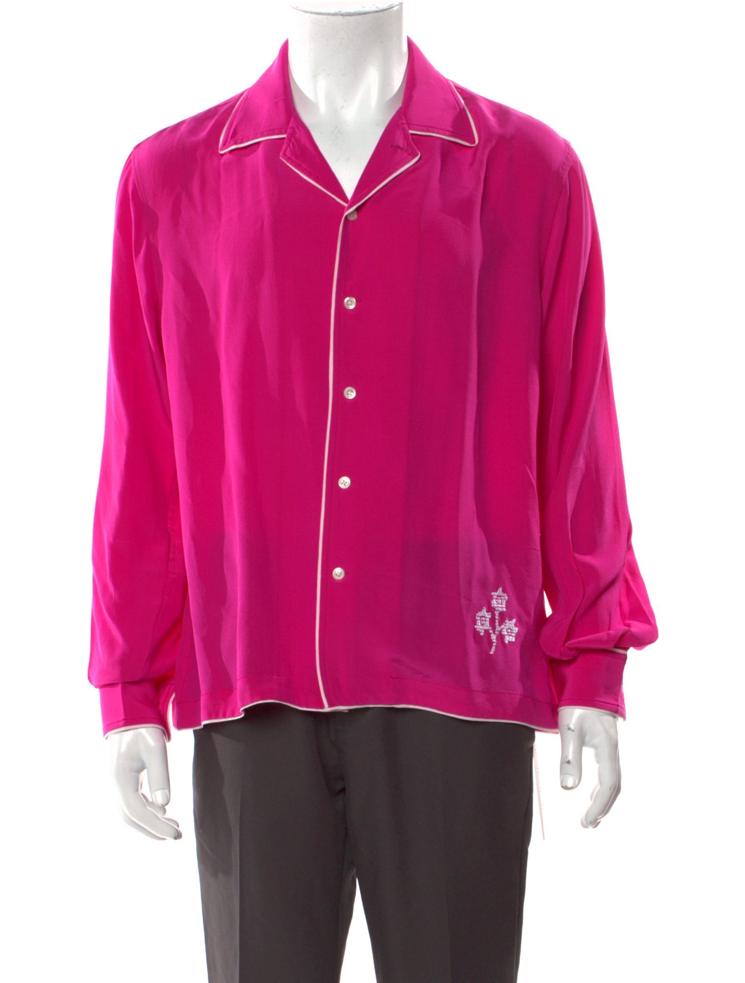 BODE Silk Long Sleeve Shirt w/ Tags