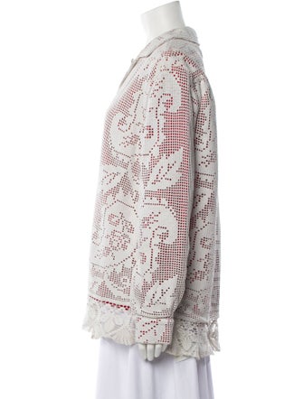 BODE Tweed Pattern Evening Jacket