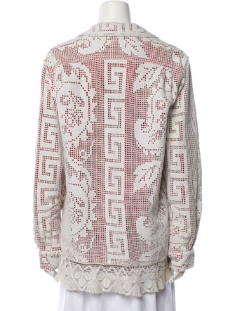 BODE Tweed Pattern Evening Jacket