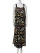 BODE Floral Print Long Dress