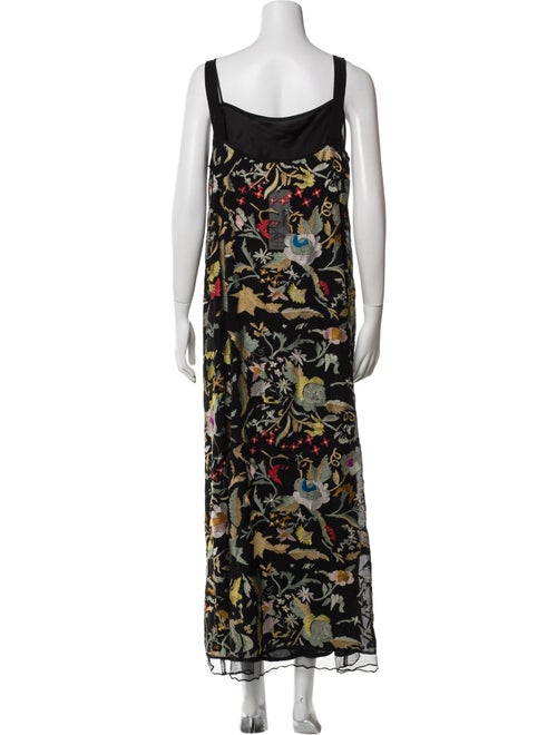BODE Floral Print Long Dress