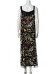 BODE Floral Print Long Dress