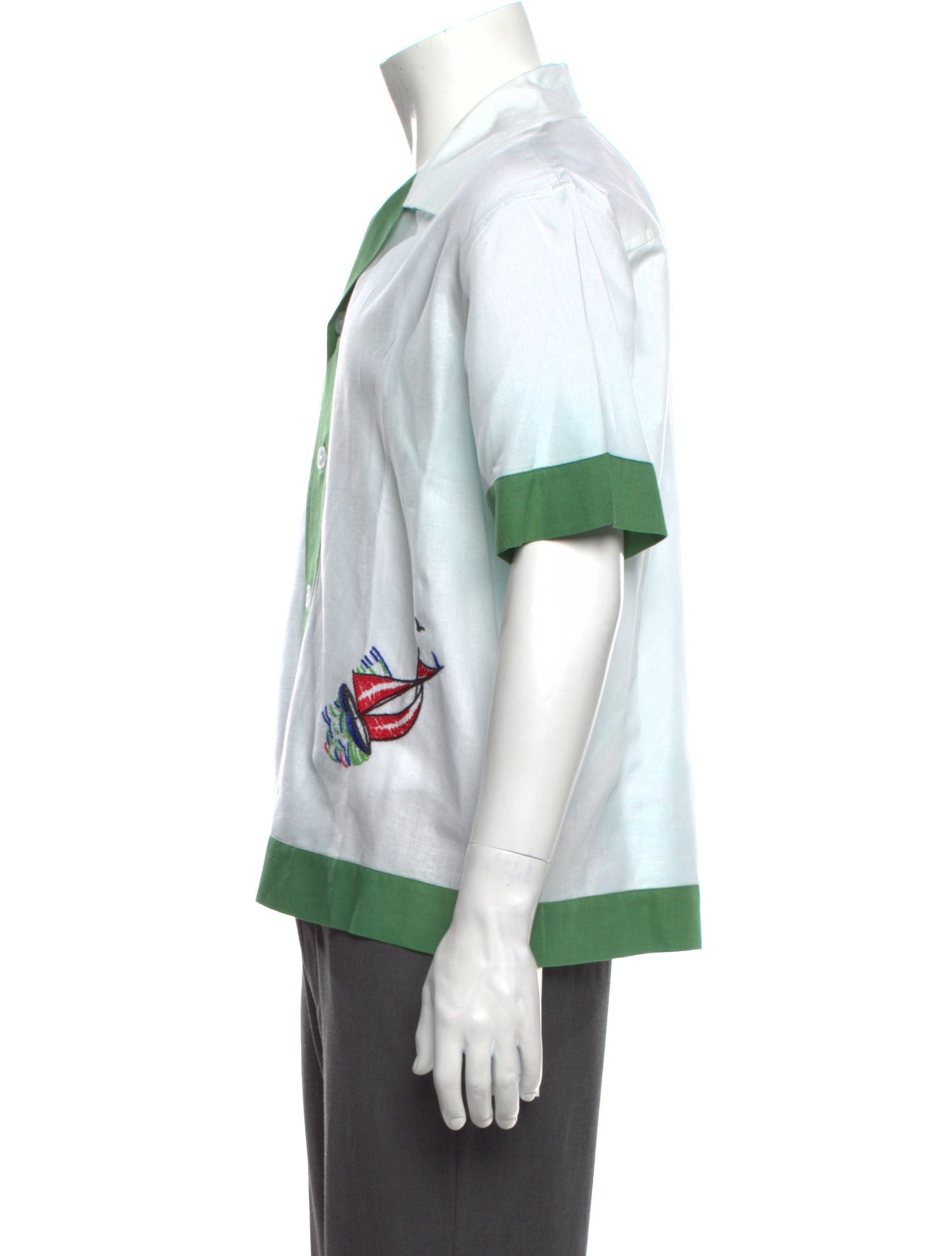 BODE Printed Short Sleeve Shirt