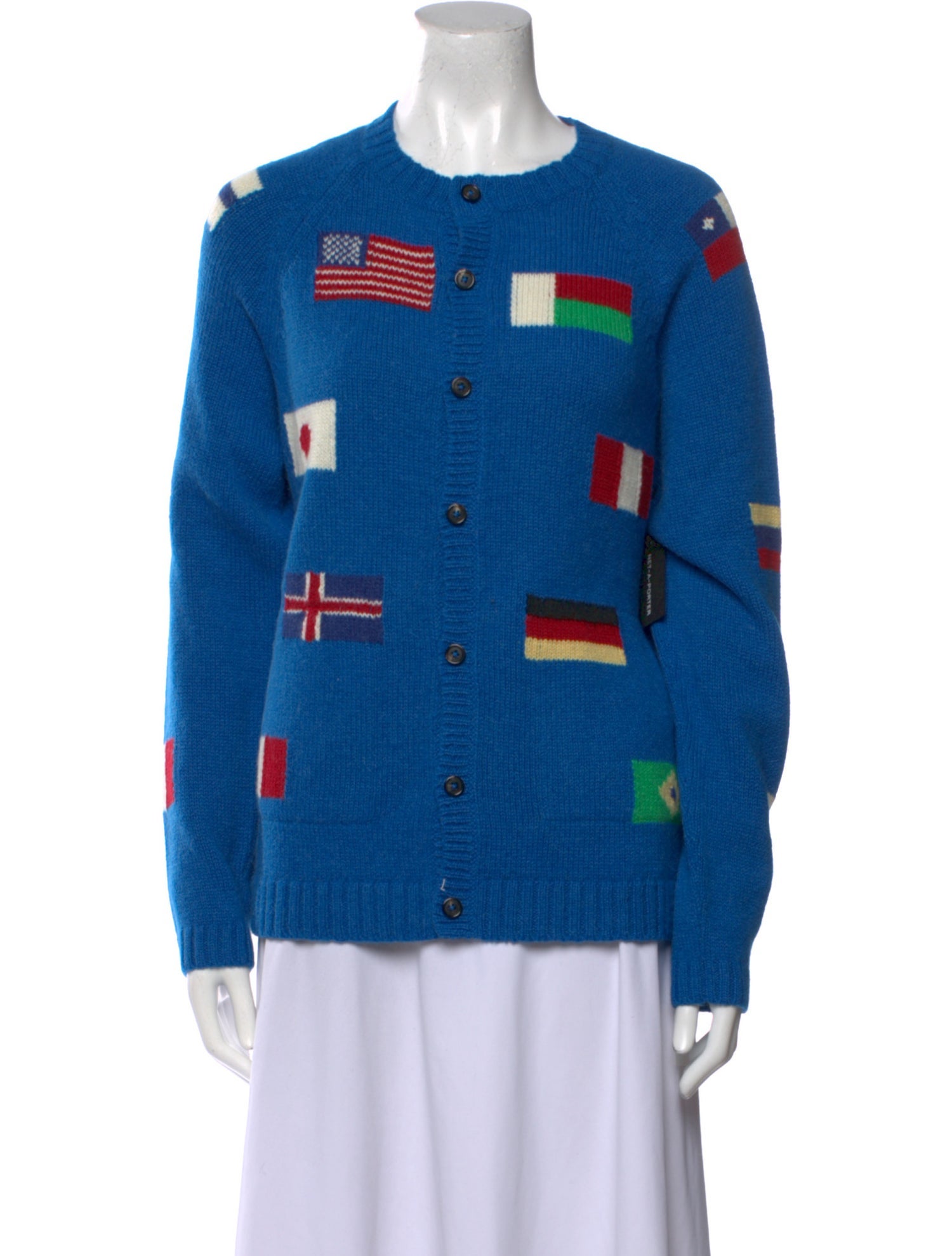 BODE Baby Alpaca Printed Sweater