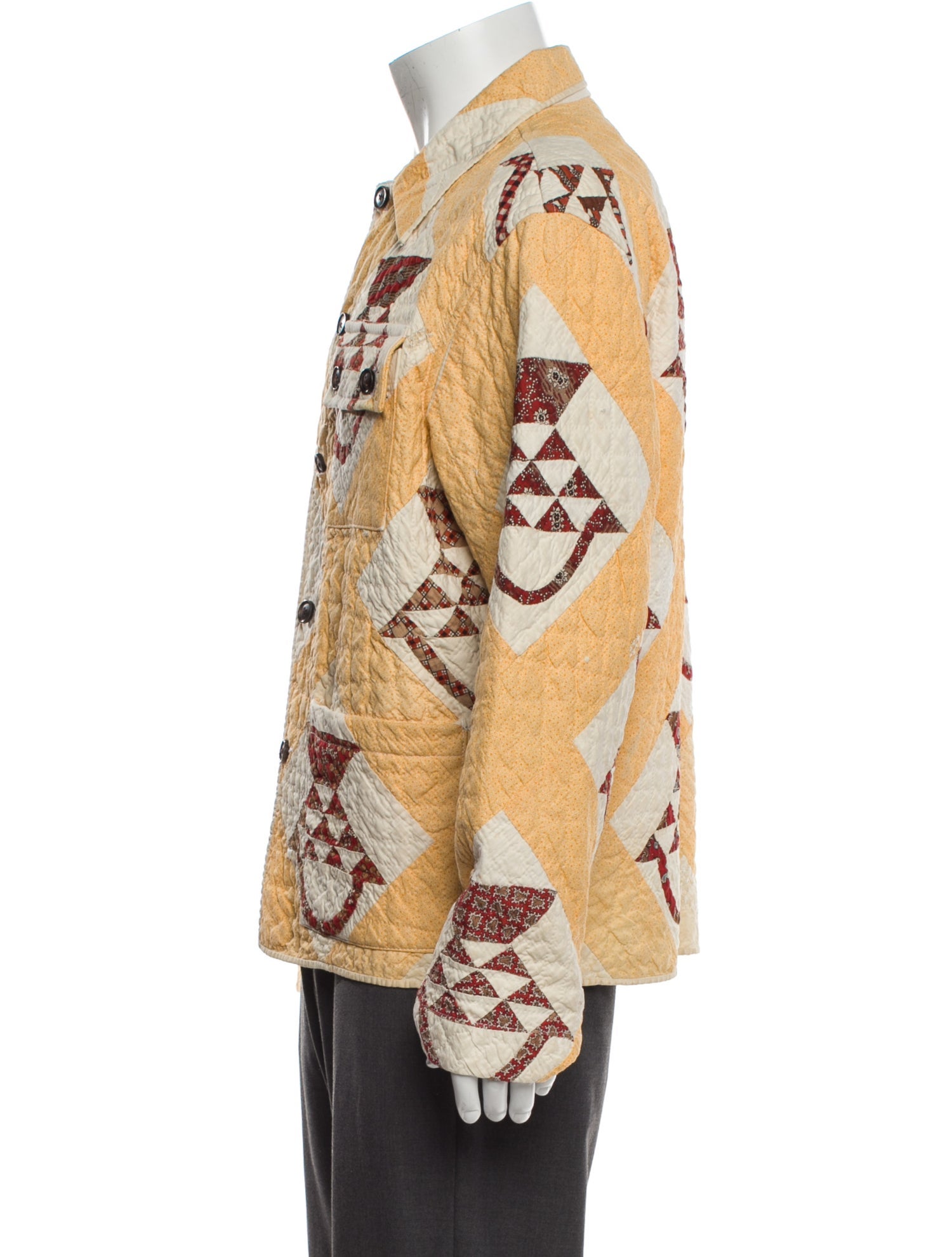 BODE Printed Denim Jacket