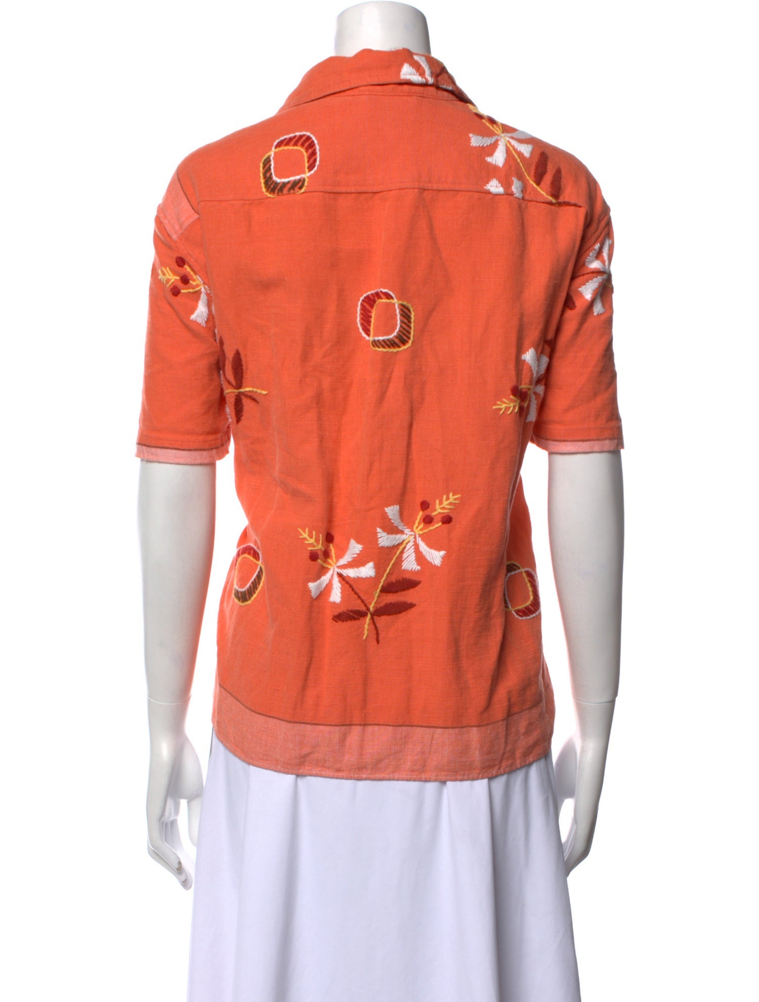 BODE Printed Short Sleeve Polo