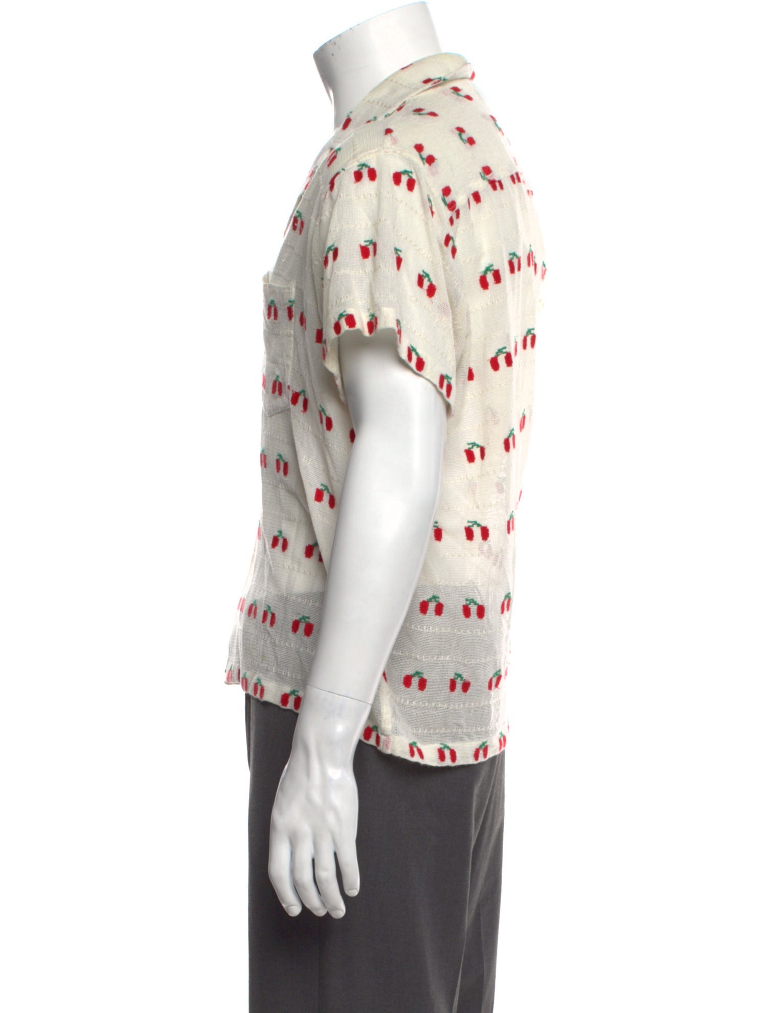 BODE Printed Short Sleeve Shirt