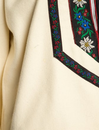 BODE Merino Wool Graphic Print Top