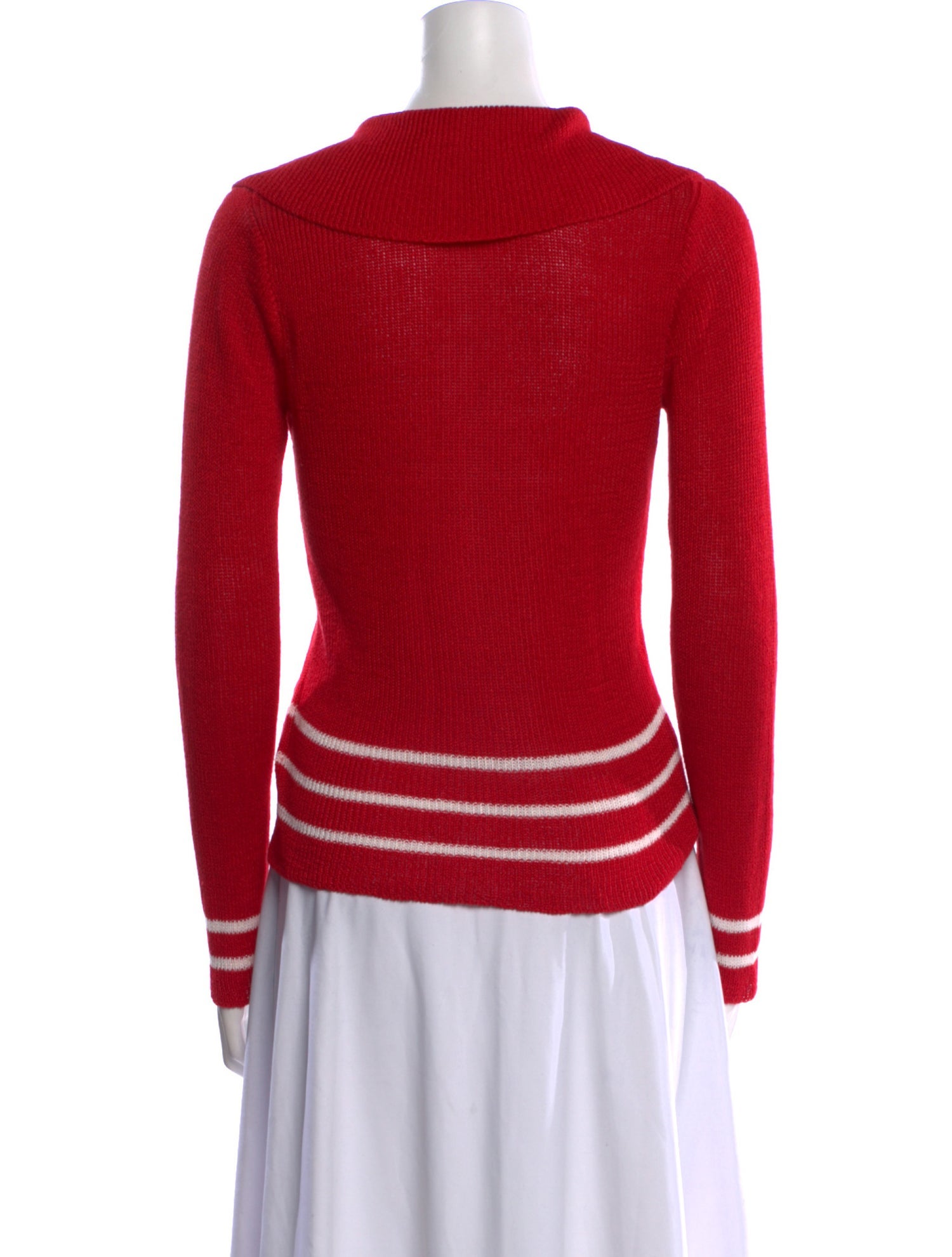 BODE Linen Striped Sweater