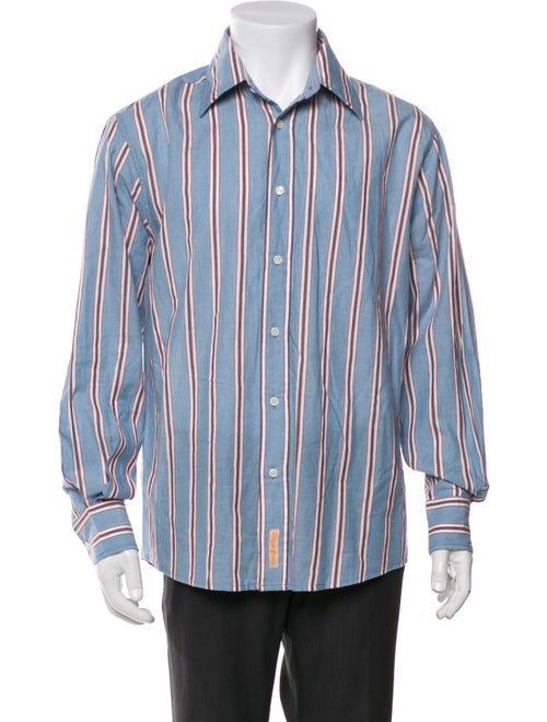 BODE Striped Long Sleeve Shirt