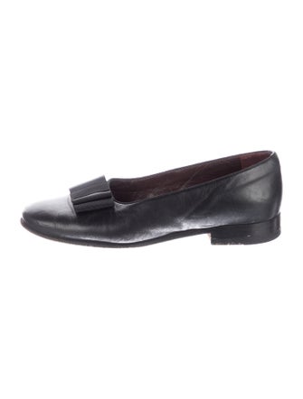 BODE Leather Bow Accents Flats