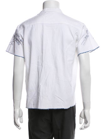 BODE Graphic Print Short Sleeve Shirt