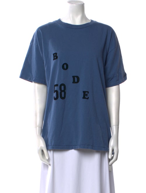 BODE Graphic Print Crew Neck T-Shirt