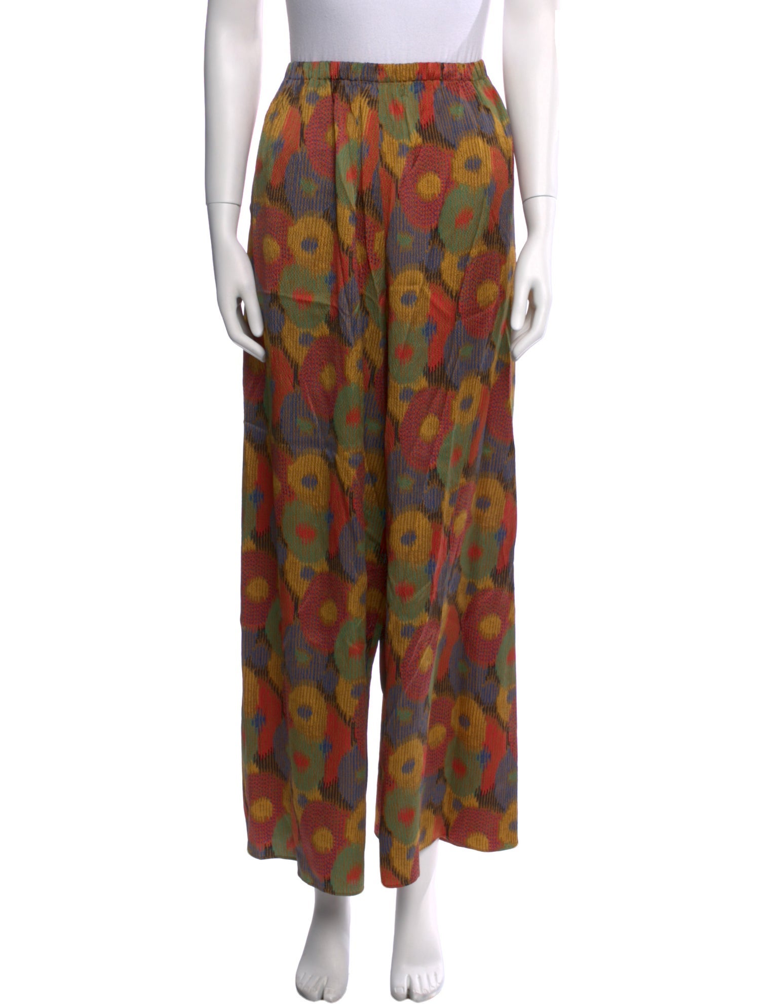 BODE Silk Wide Leg Pants w/ Tags