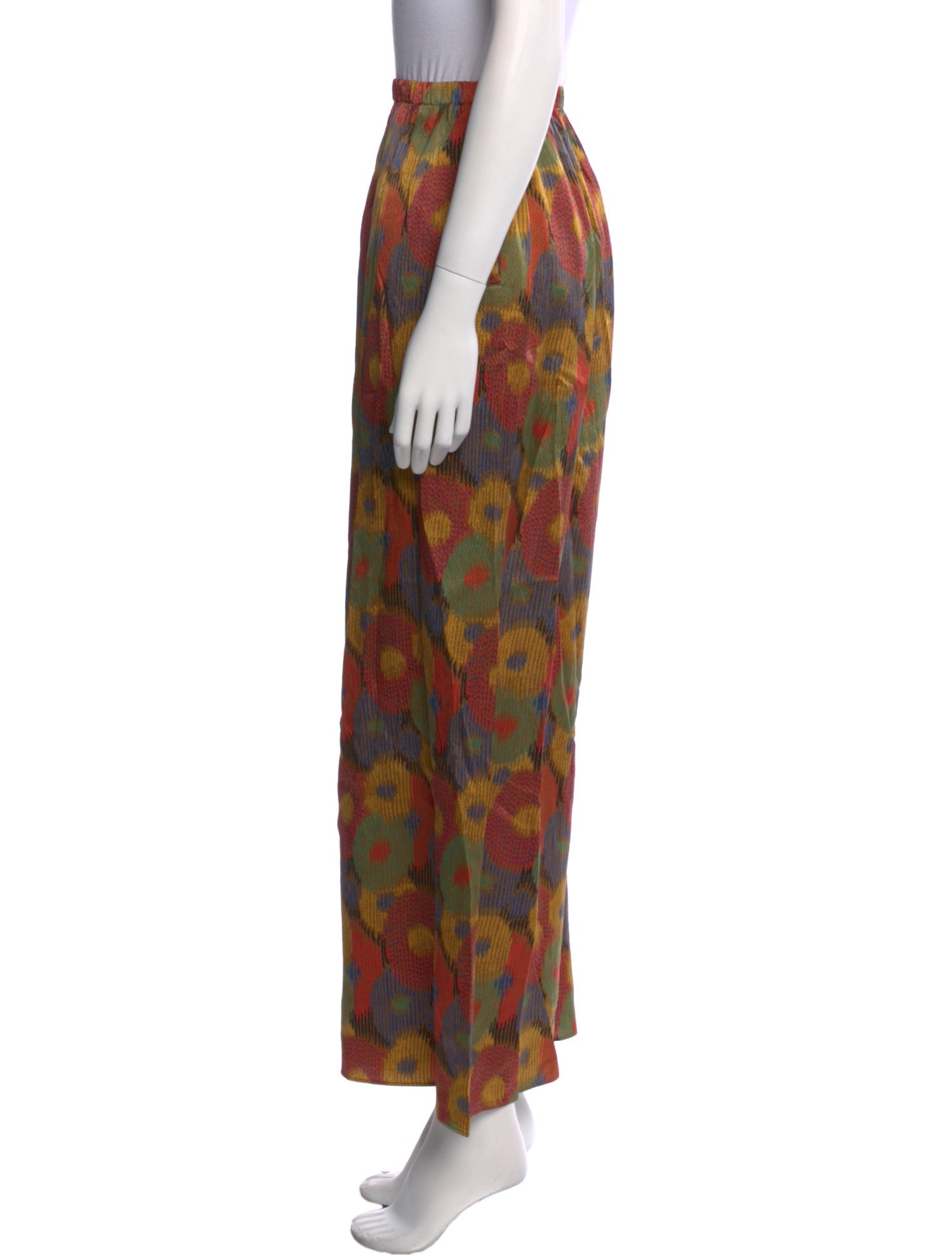 BODE Silk Wide Leg Pants w/ Tags