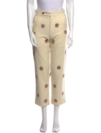 BODE Merino Wool Straight Leg Pants