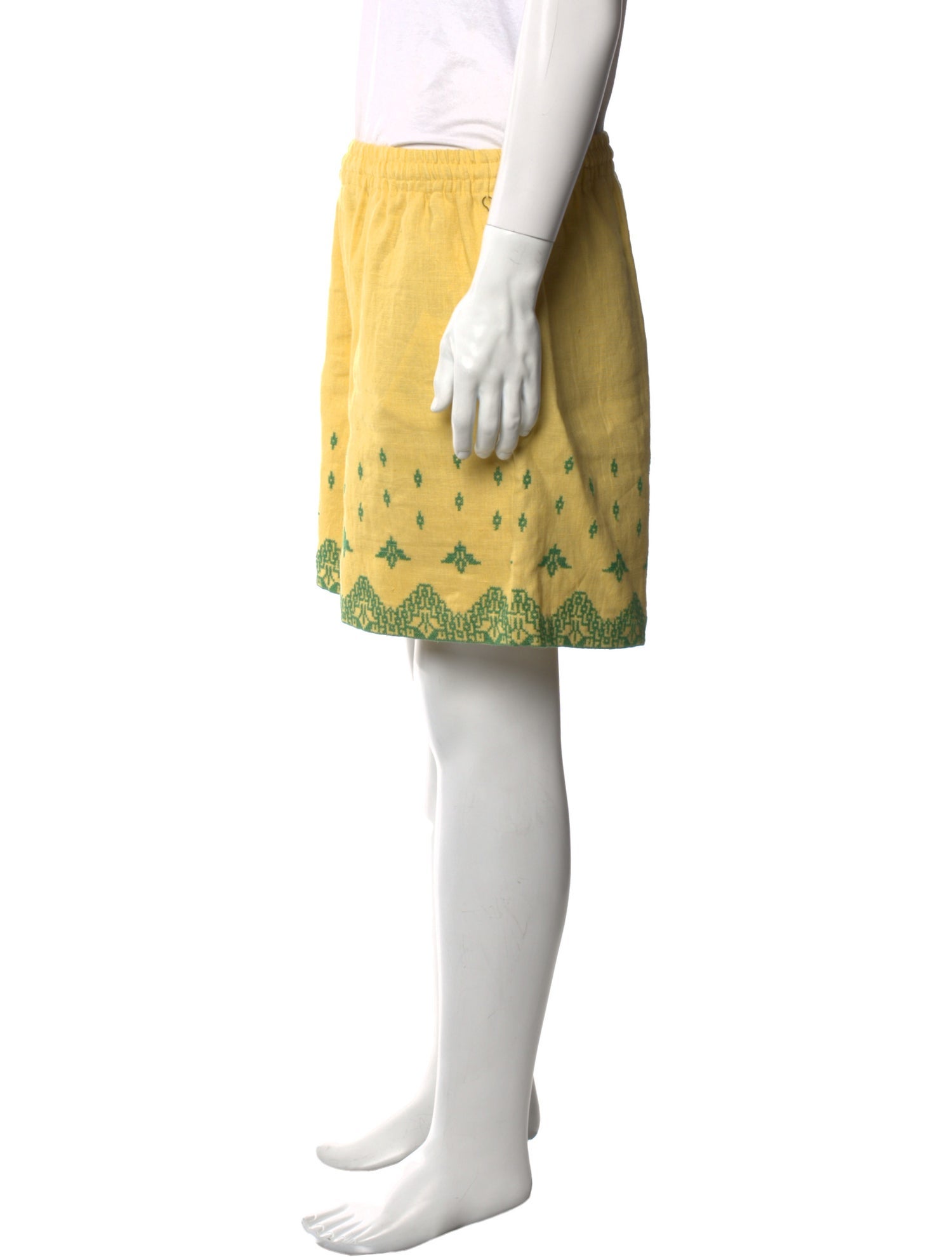 BODE Linen Jogger Shorts