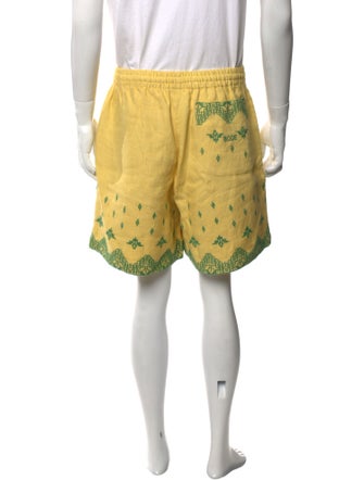 BODE Linen Jogger Shorts