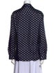 BODE Silk Polka Dot Print Blouse