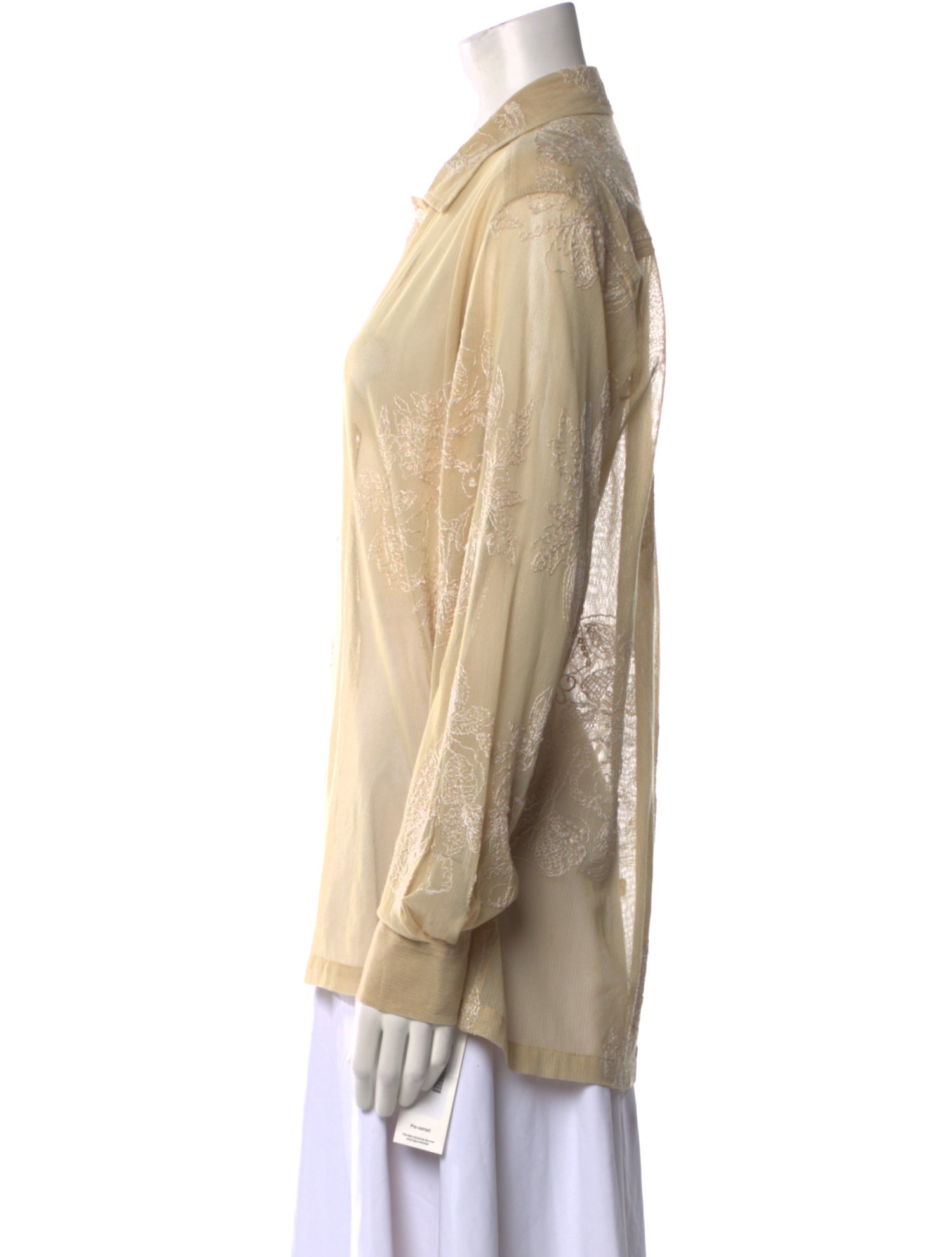 BODE Long Sleeve Button-Up Top