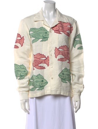 BODE Linen Printed Sweatshirt