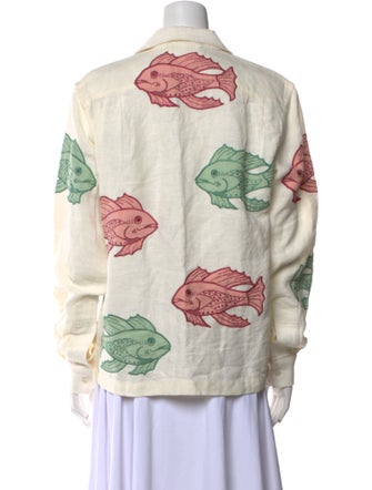 BODE Linen Printed Sweatshirt