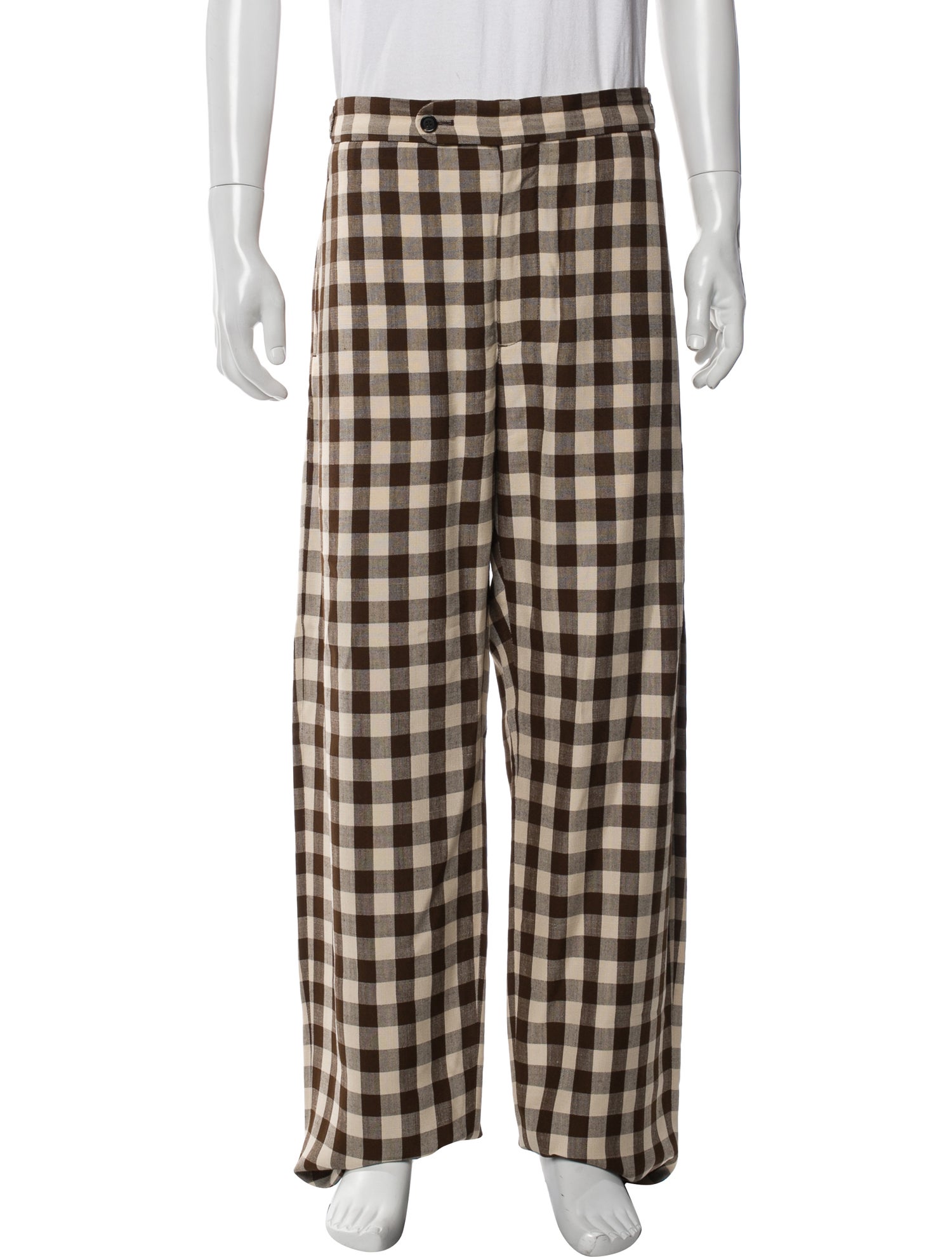 BODE Plaid Print Pants