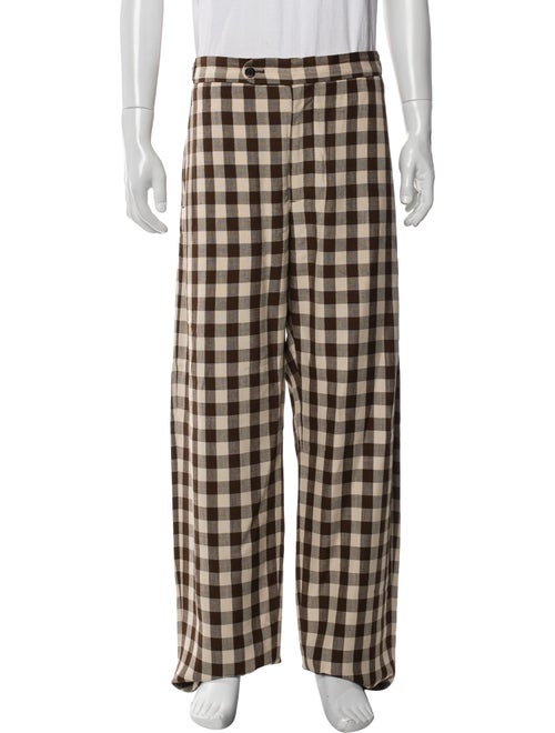 BODE Plaid Print Pants
