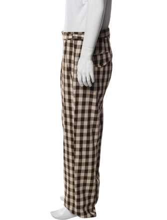 BODE Plaid Print Pants