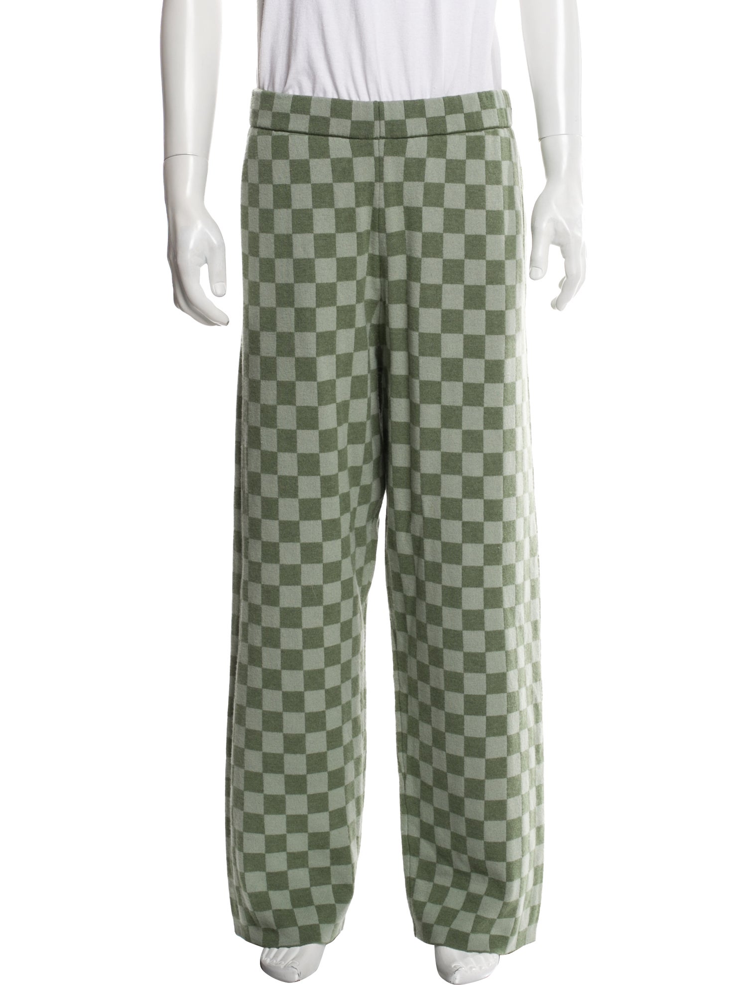 BODE Merino Wool Plaid Print Pajama Bottoms w/ Tags