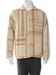 BODE Tab Plaid Print Utility Jacket