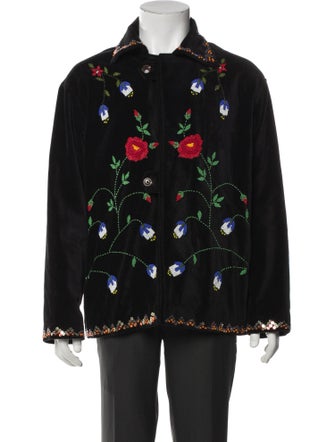 BODE Printed Peacoat